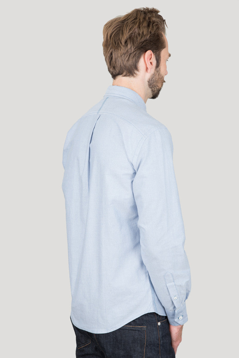 Classic Button Down - Sky Oxford