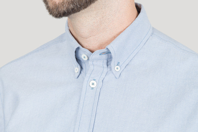 Classic Button Down - Sky Oxford