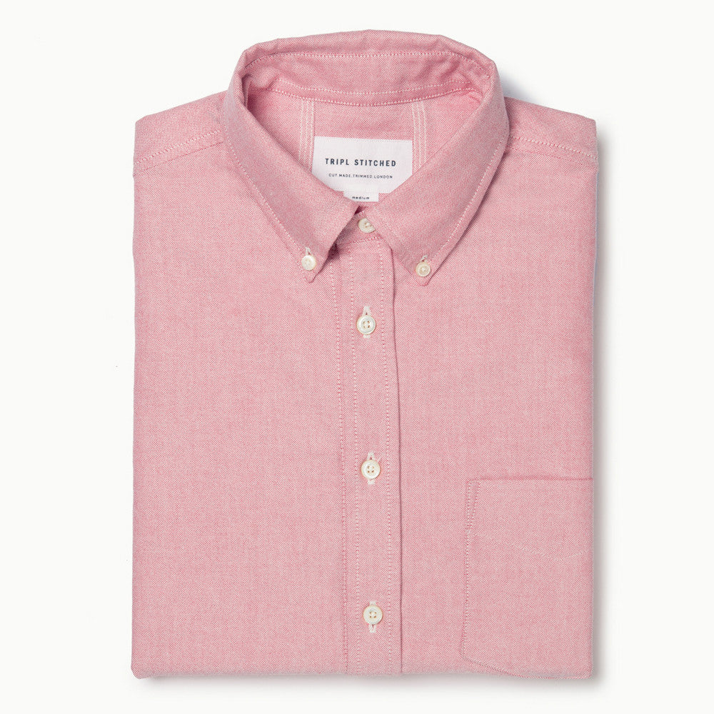 Classic Button Down - Rose Oxford