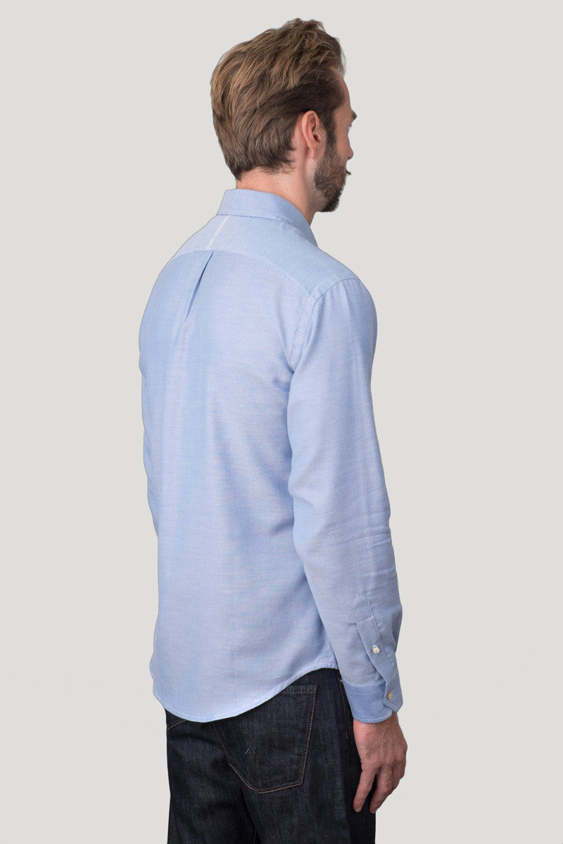 Cashmere Spread Collar - Sky Blue