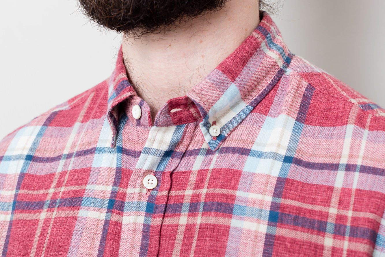 Japanese Red Check Shirt