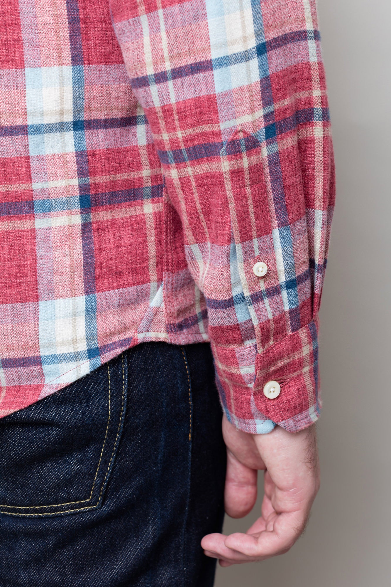 Japanese Red Check Shirt