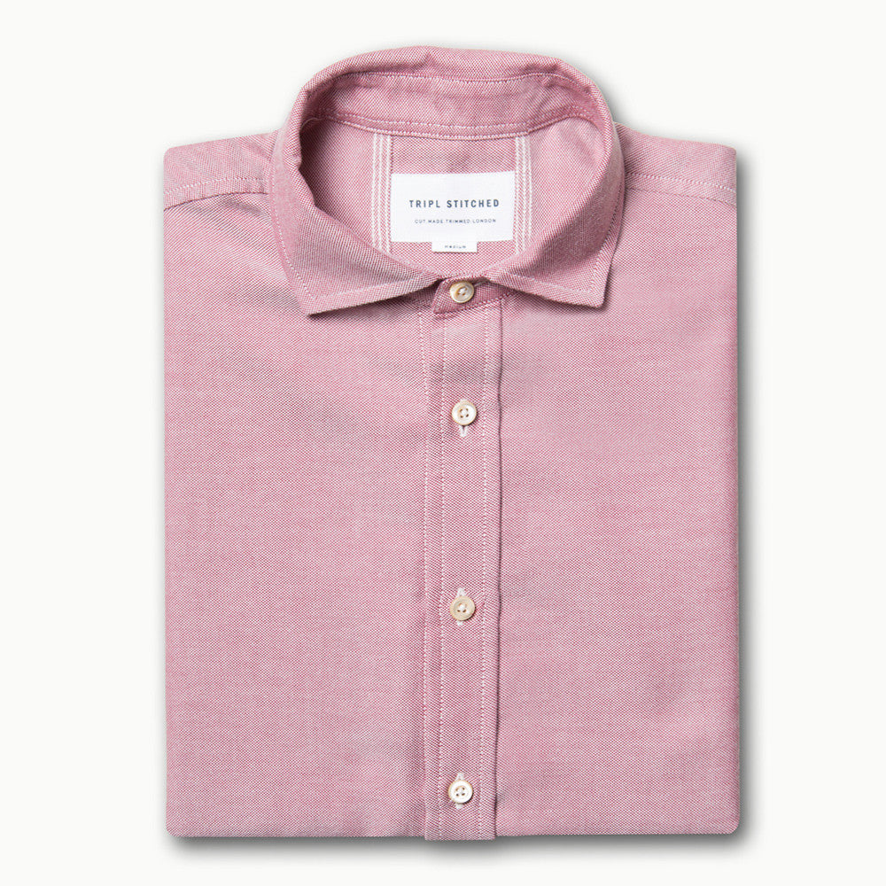 Cashmere Spread Collar - Rose