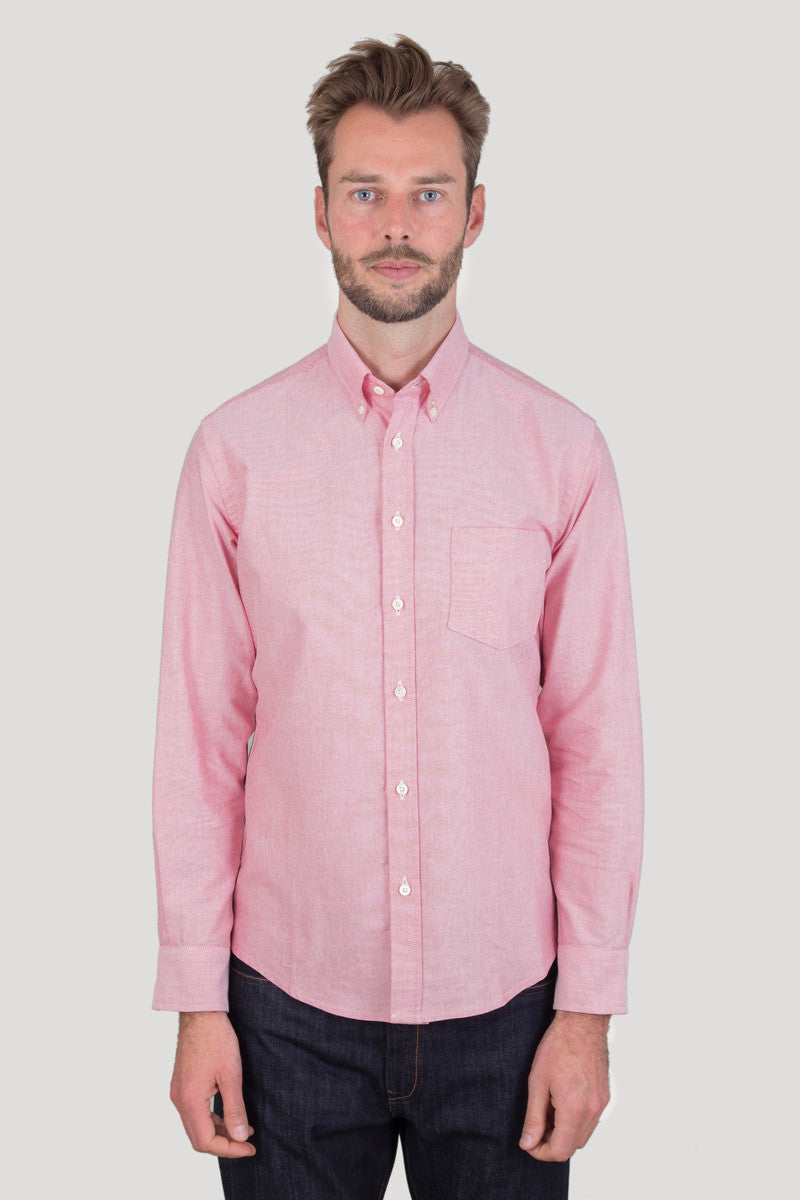 Classic Button Down - Rose Oxford