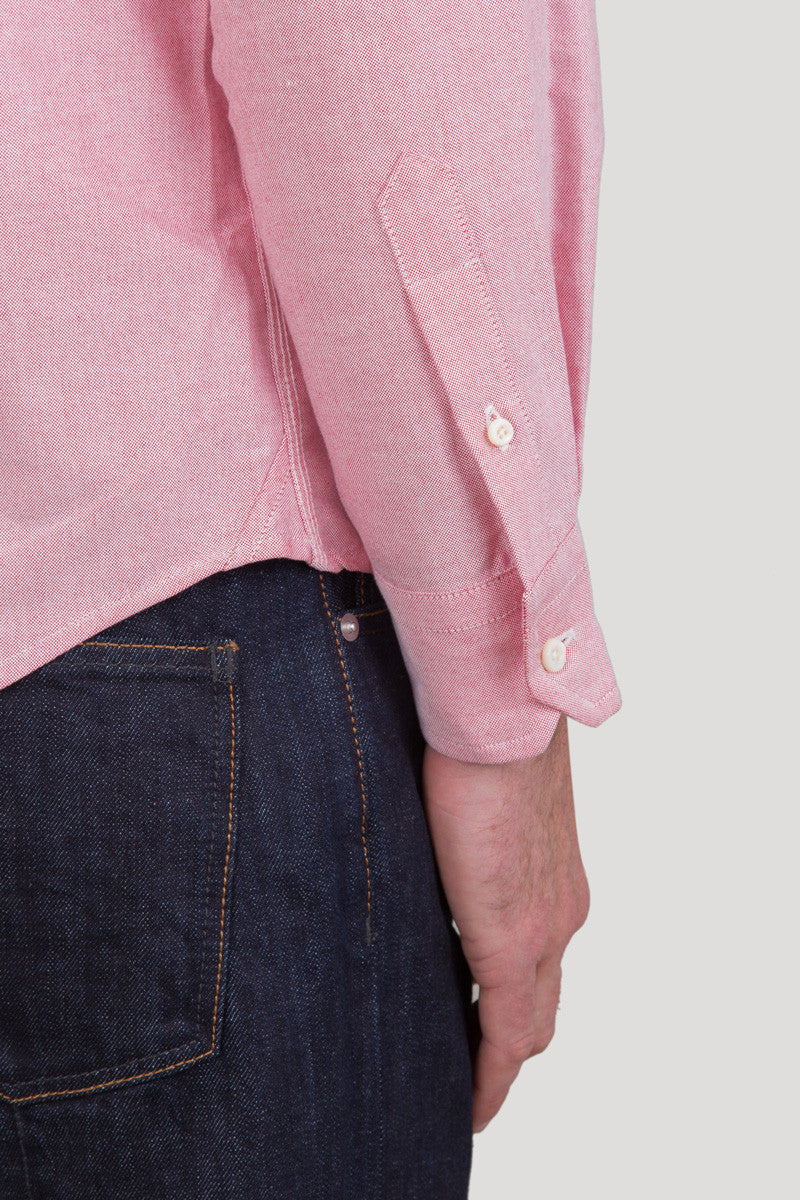 Classic Button Down - Rose Oxford