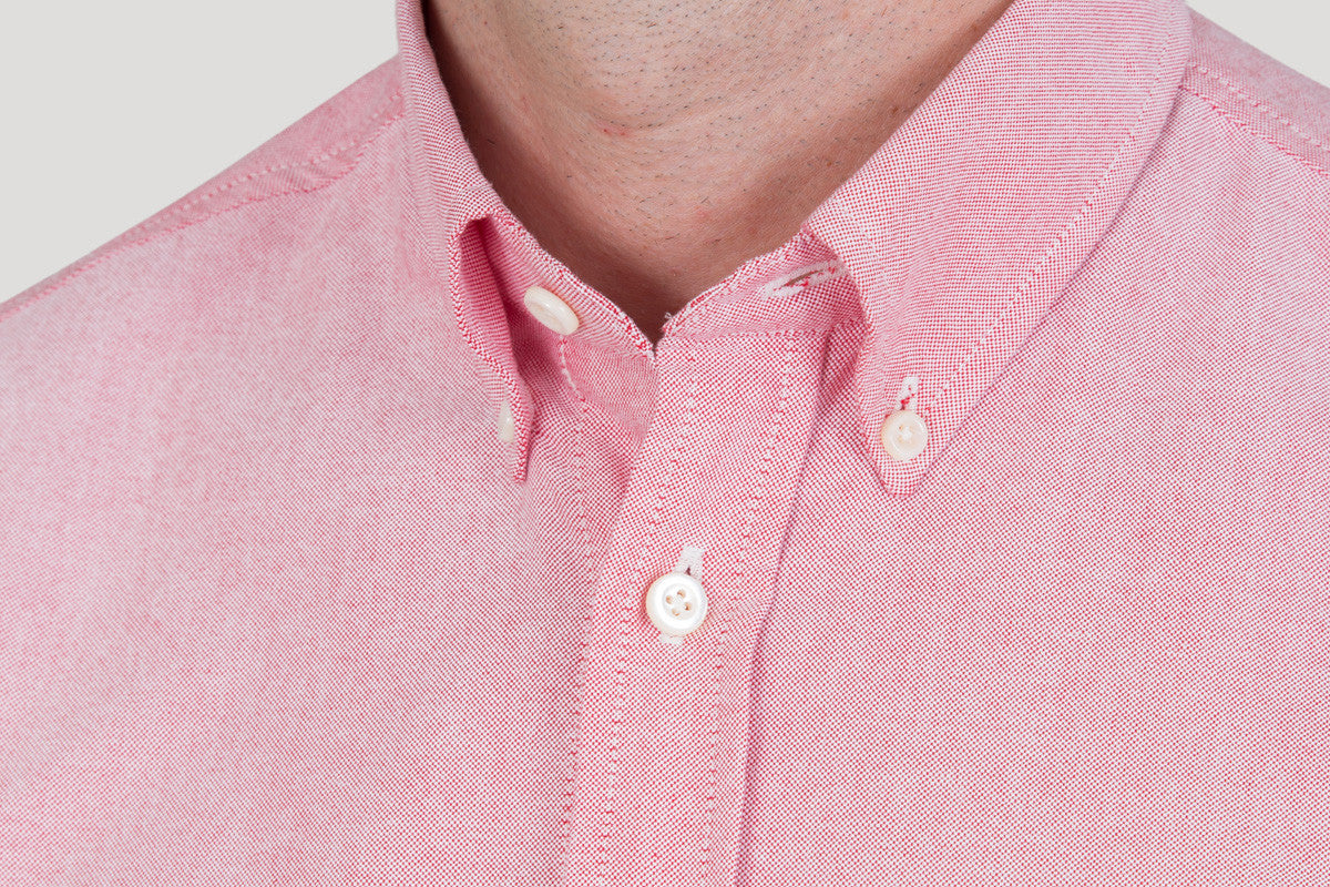 Classic Button Down - Rose Oxford