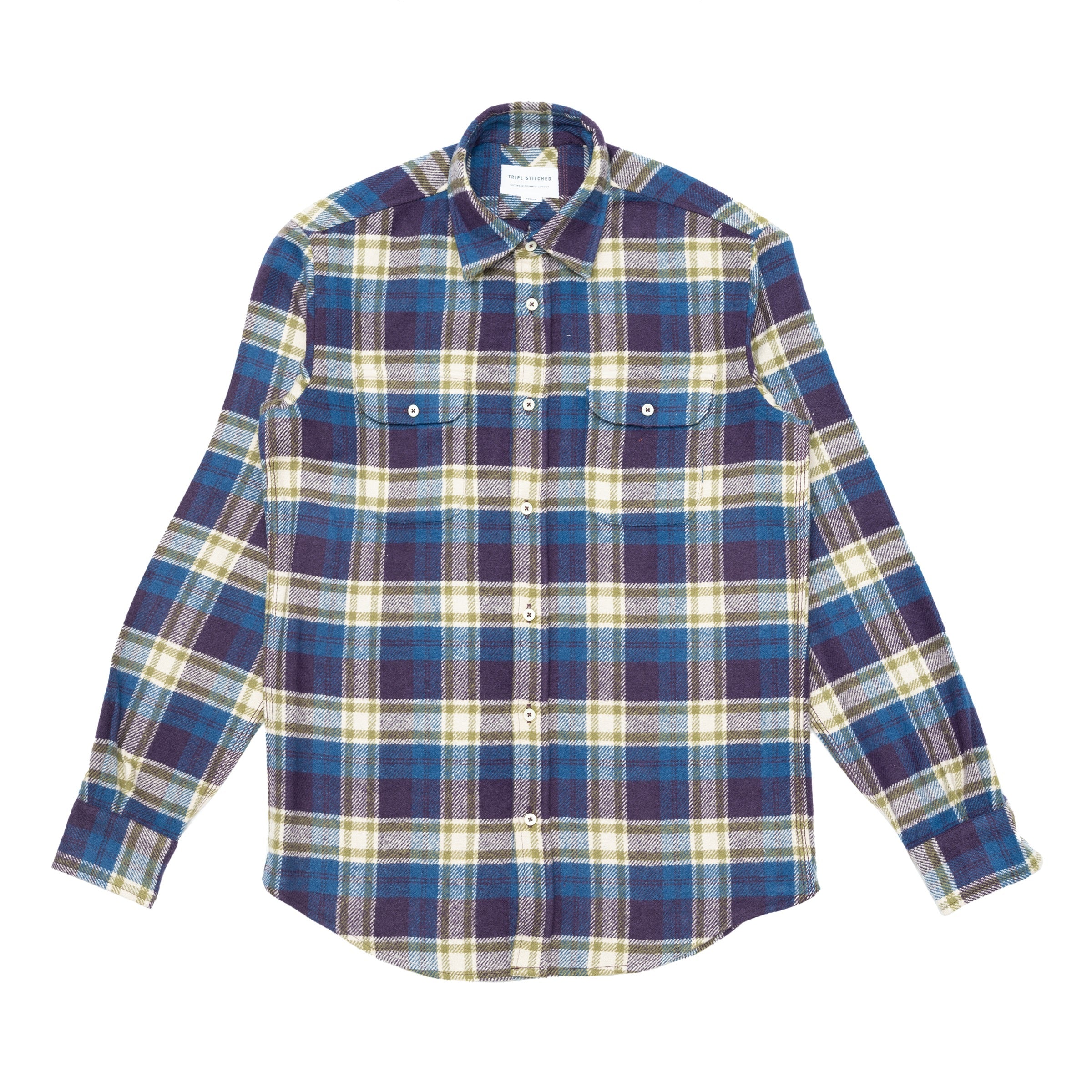 Overshirt - Blue Green Check