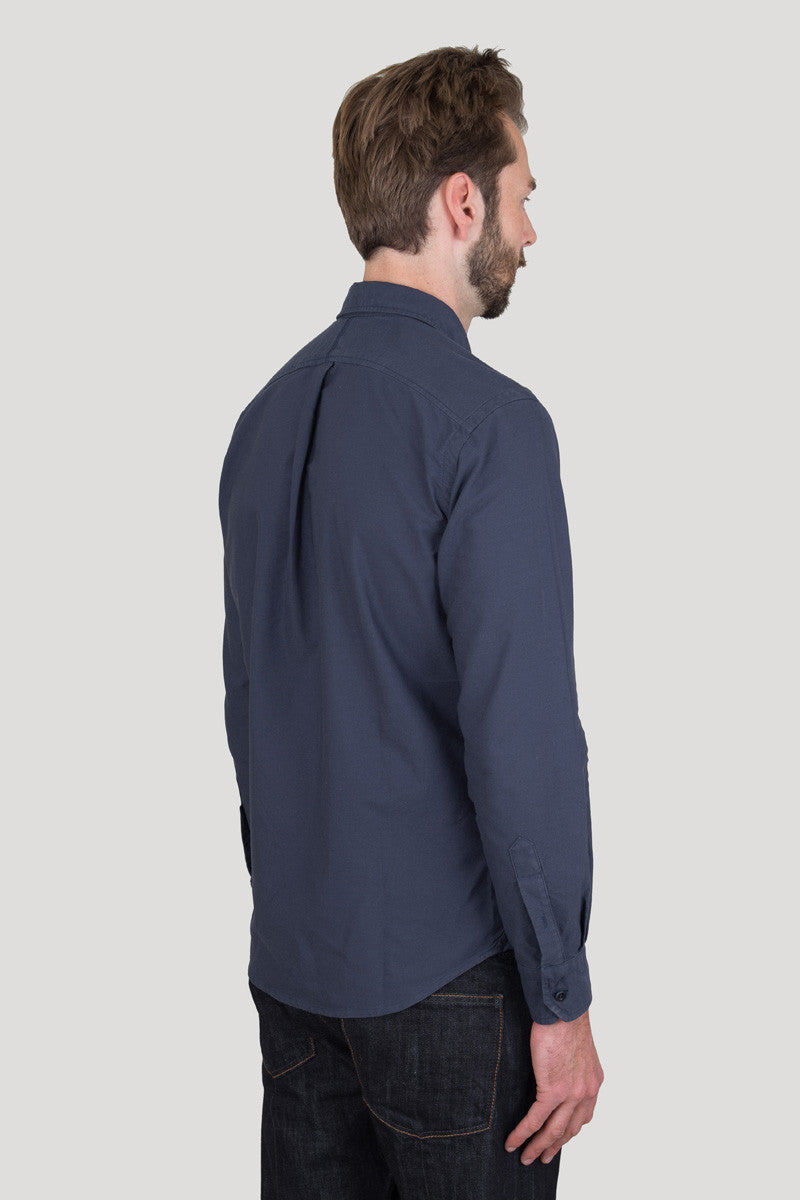 Classic Button Down - Navy Oxford