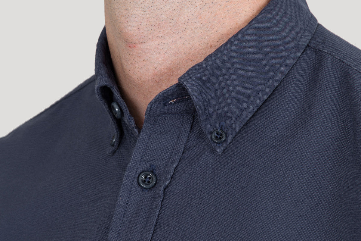 Classic Button Down - Navy Oxford