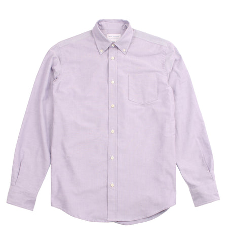 Classic Button Down - Purple Oxford